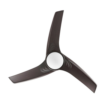 Sully 52" Contemporary Industrial Iron/Plastic Mobile-App/Remote-Controlled 6-Speed Propeller Integrated LED Ceiling Fan